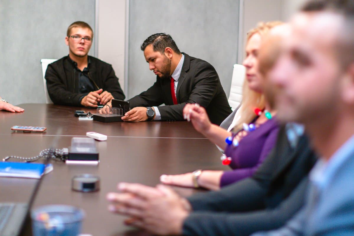 finance and insurance photography by Snappr — Meeting
